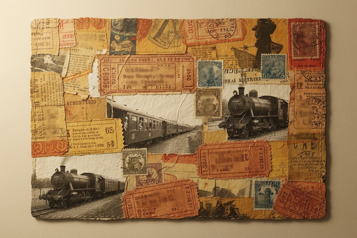 Tren yolculuğundan derlenen kupürler